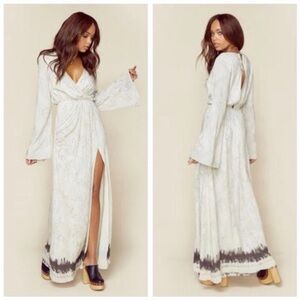 THE JETSET DIARIES PYTHON MAXI DRESS